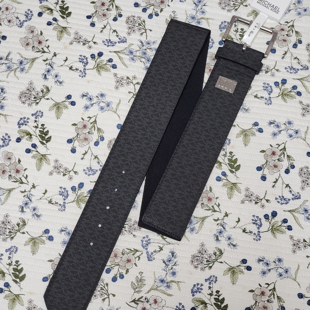 MICHAEL KORS Wide Elastic Belt